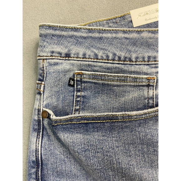 Judy Blue Jeans‎ Womens 24W Blue High Waist Boyfriend Stretch Cuff Denim JB88337 - Picture 13 of 14